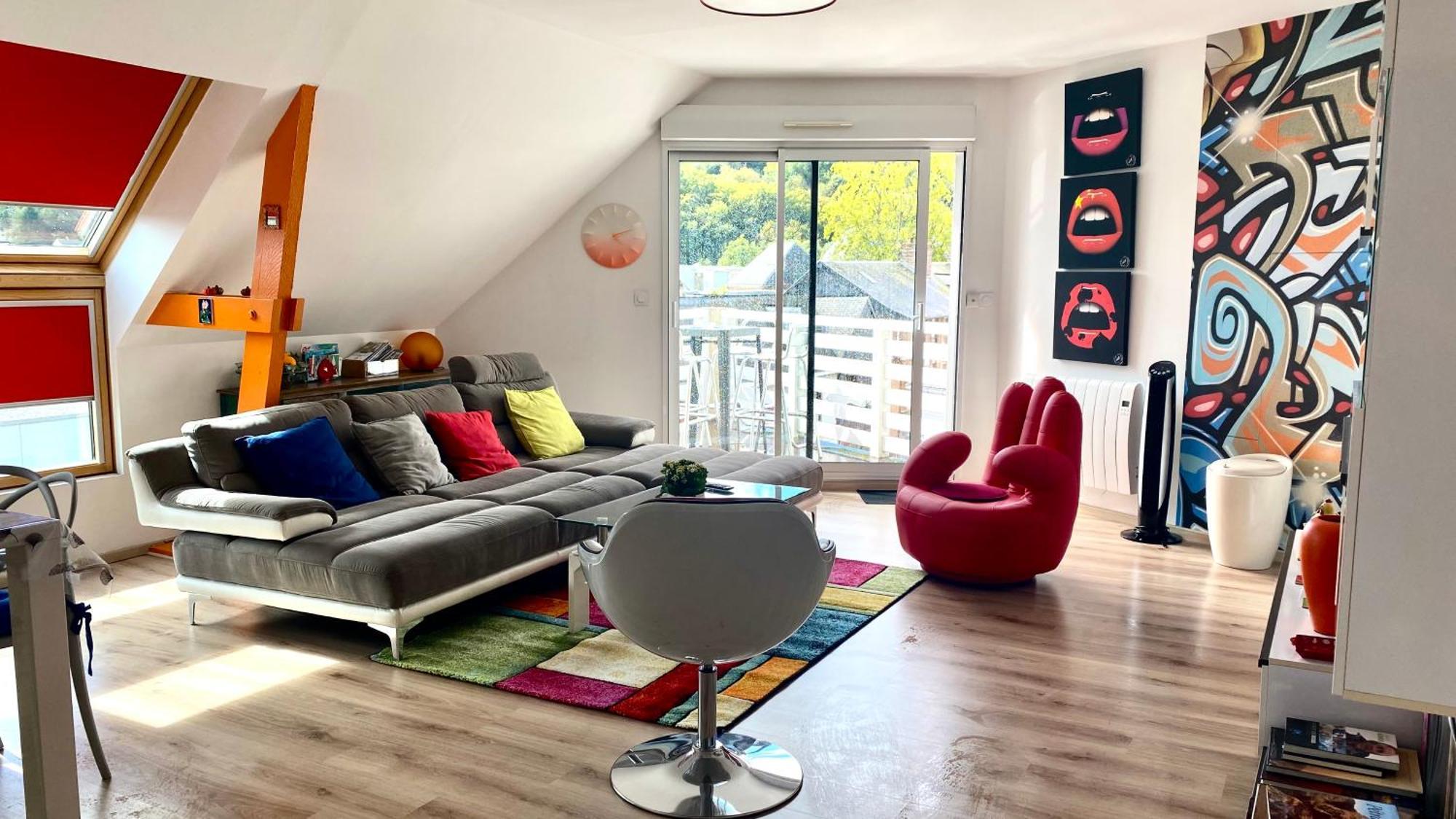 Apartmán La Seine En Couleurs Duclair Exteriér fotografie